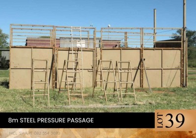 1X 8M Steel pressure passage
