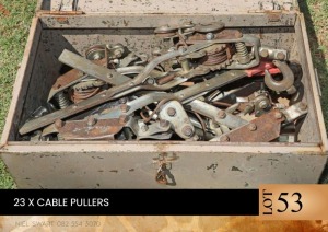 23X Cable pullers