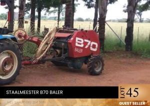 1X Staalmeester B70 Baler Guest seller - Pieter Pieterse