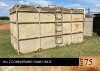 1X 3m 2 compartment-Game crate