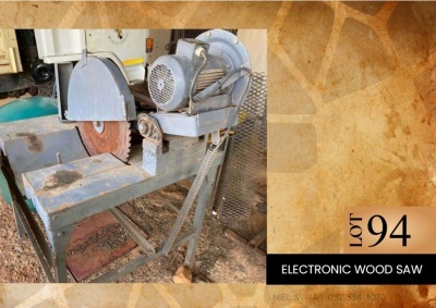 1X Electronic Wood saw