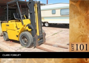 1X Clark forklift