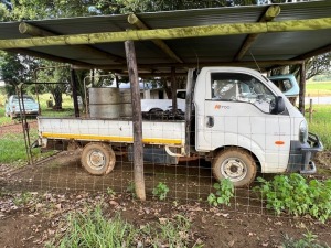 WITHDRAWN - 1X Kia K2700 with cattle rails