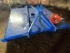 1X Blue slasher with new gearbox (missing PTO shaft) - 2