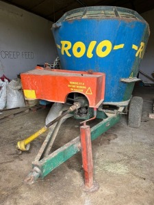 1X Rolo 500kg Feed Mixer, Tractor pulled