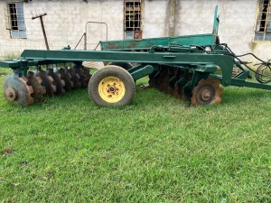 1X 16 disc harrow, heavy duty, tractor pulled