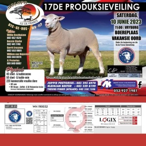 1X ILE DE FRANCE OOI/EWE WH 190032 W H van Huyssteen