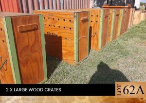 1X Large wood crate