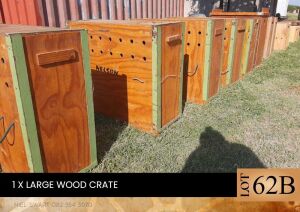 1X Large wood crate