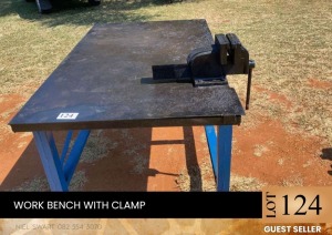 1X Work Bench with Clamp