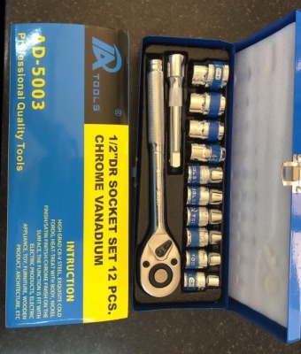 1x SOCKET SET - JOHAN WELTHAGEN