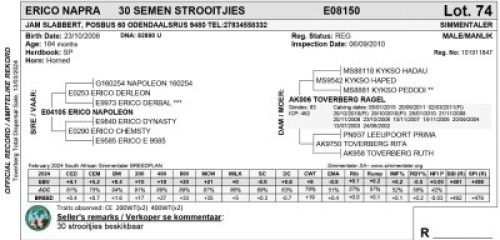 30X ERICO NAPRA 3 SEMEN STROOITJIES