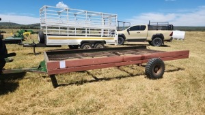 1X 3 Ton Plaas wa ( Plat ) NKOMANE BOERDERY BK