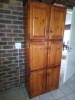 1X Kitchen Pine cupboards x 6 door