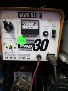 1 X HAWKINS BATTERY CHARGER 6-24V PRO30