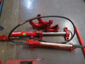 1 X HYDRAULIC COIL SPRING REMOVER WITH JACK 7 COMPONENTS