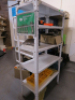 4 X WHITE SHELVES - 2