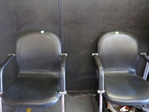 2 X WAITING AREA CHAIRS