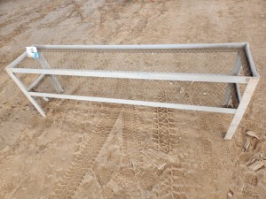 1 Item - Shelf Steel
2m Long x 0.41m wide x 0.70m high