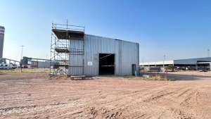 1 Item - Warehouse steel structure 12m wide x 35m long. - See Description