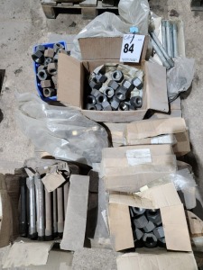 348kg - Bolts, Nuts and Washers M16, M33, M39 Bnot Galvanized