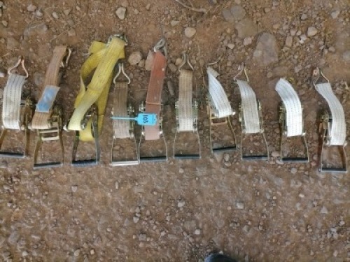 10 Items - Ratchet fastener without straps