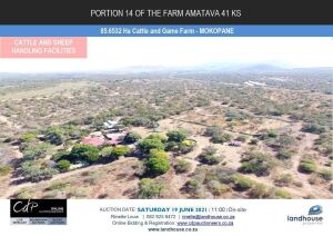 Sale of Farm - Portion 14 Farm Amatava 41 KS - 85HA Cattle and Game Farm