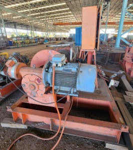 1 Item - Winch 22KW with panel SWL 5 ton. Need to be certified.