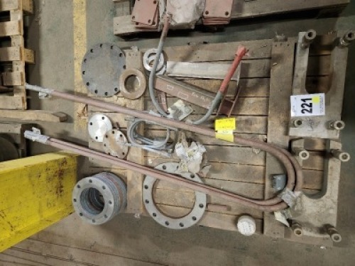 221.1kg Flange,washers,plates,u-bolts various(See Description)