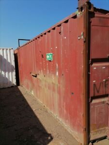 1 Item - Container storage 6M.Empty