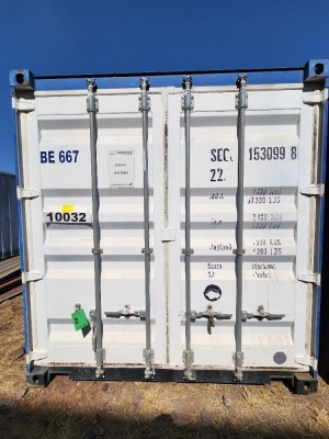 1 - ITEM Container Storage 6M Empty. Condition Fare