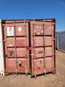 1 - ITEM Container storage 6m. Condition fare