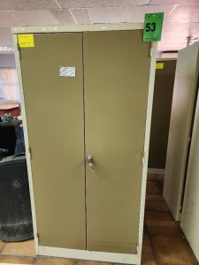 2 - ITEMS Cupboard filing steel1,8m high x 0 ,9m long x 0 ,45m wide