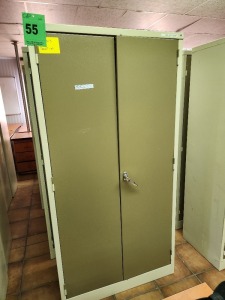 2 - ITEMS Cupboard filing steel1,8m high x 0 ,9m long x 0 ,45m wide