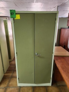 2 - ITEMS Cupboard filing steel1,8m high x 0 ,9m long x 0 ,45m wide