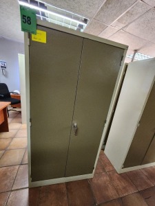 2 - ITEMS Cupboard filing steel1,8m high x 0 ,9m long x 0 ,45m wide